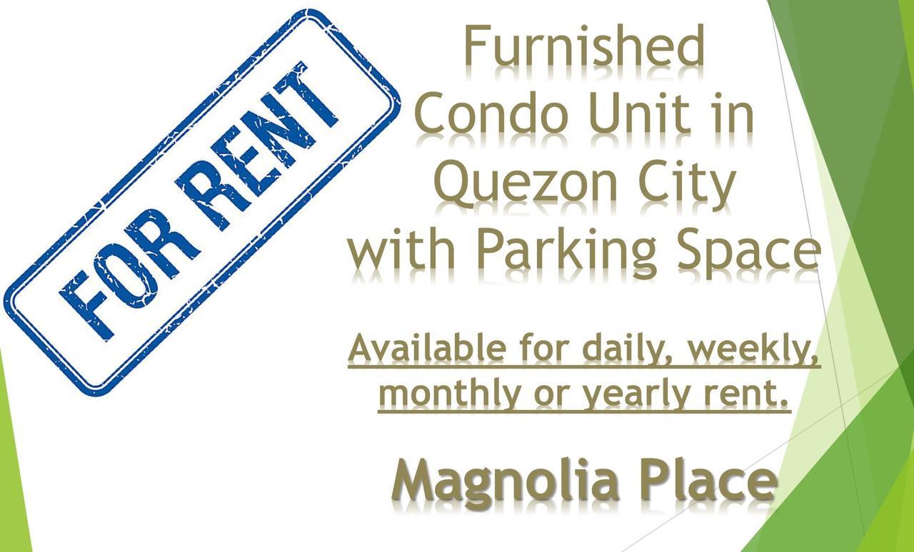 Family Condo Unit In Magnolia Place Quezon City Exterior photo